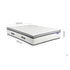 SleepSoul Space 2000 Pocket Sprung Box Top Mattress